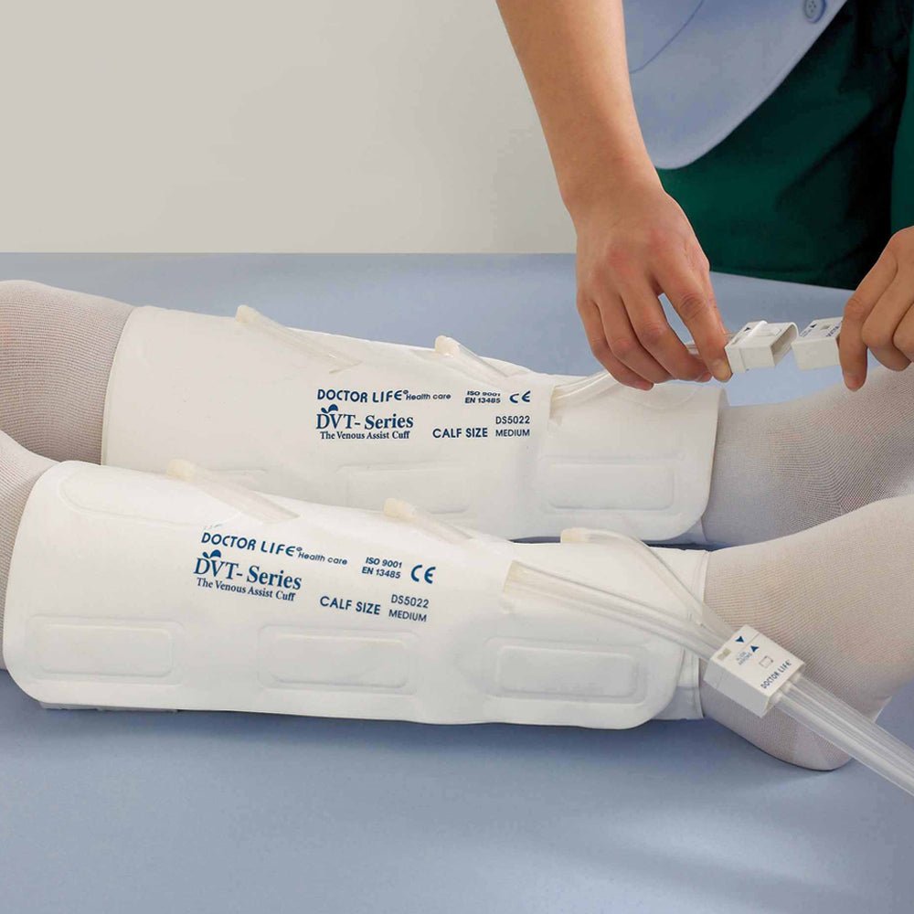 Perneira de Tornozelo e Panturrilha para Compressor DVT 2600 Doctor Life - FisioStore
