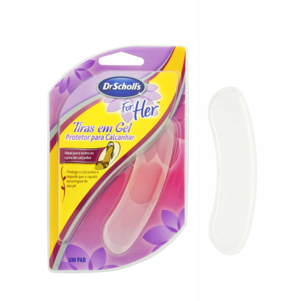 Protetor de Calcanhar em Tiras de Gel Dr Scholl - FisioStore