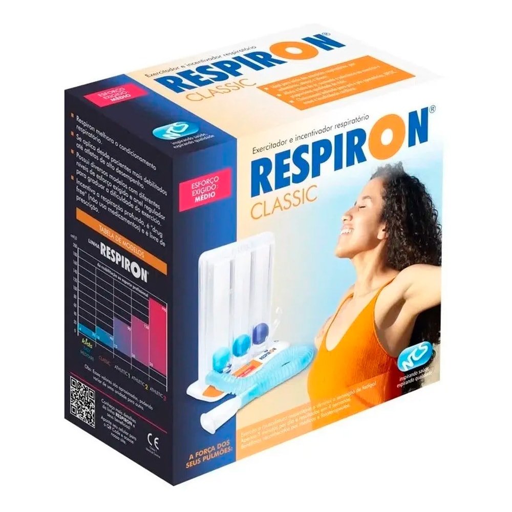 Respiron Classic NCS Exercitador Respiratório - FisioStore