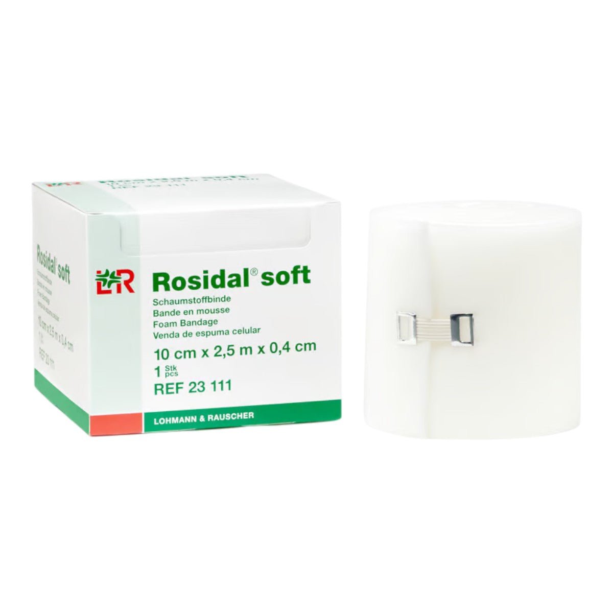 Rosidal Soft 10 cm x 2,5 m x 0,4 cm Lohmann & Rauscher 23111 - FisioStore