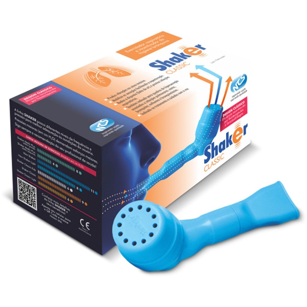 Shaker NCS Classic Incentivador para Fisioterapia Respiratória - FisioStore