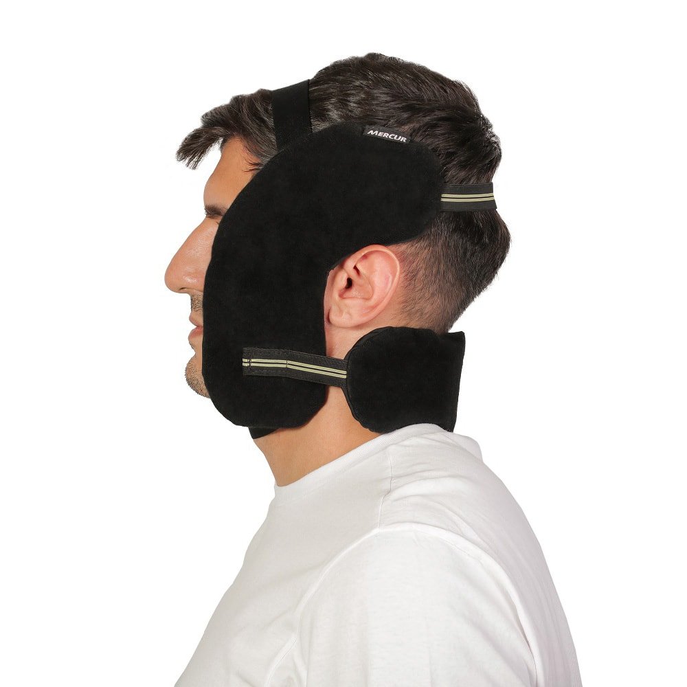 Suporte com Bolsa Térmica Gel para Tratamento Orofacial e DTM Mercur BC0137 - FisioStore