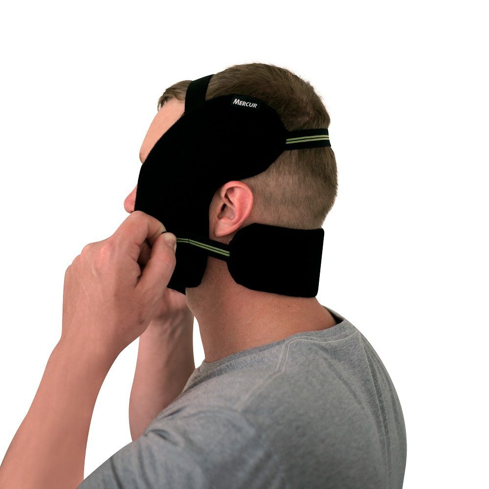 Suporte com Bolsa Térmica Gel para Tratamento Orofacial e DTM Mercur BC0137 - FisioStore