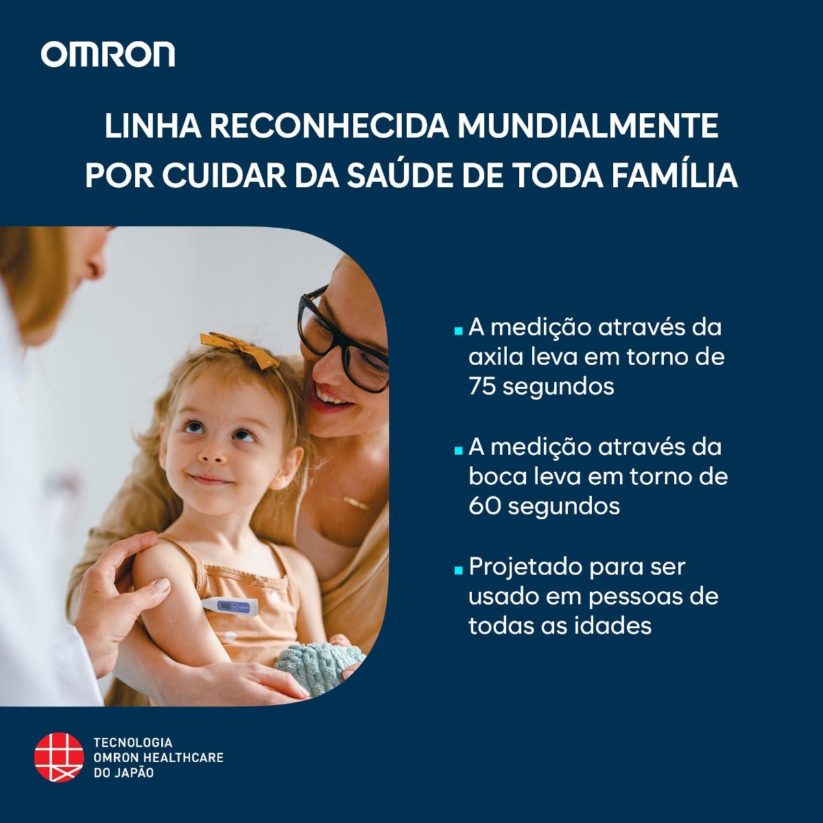 Termômetro Digital Violeta Omron MC-246-BRV - FisioStore