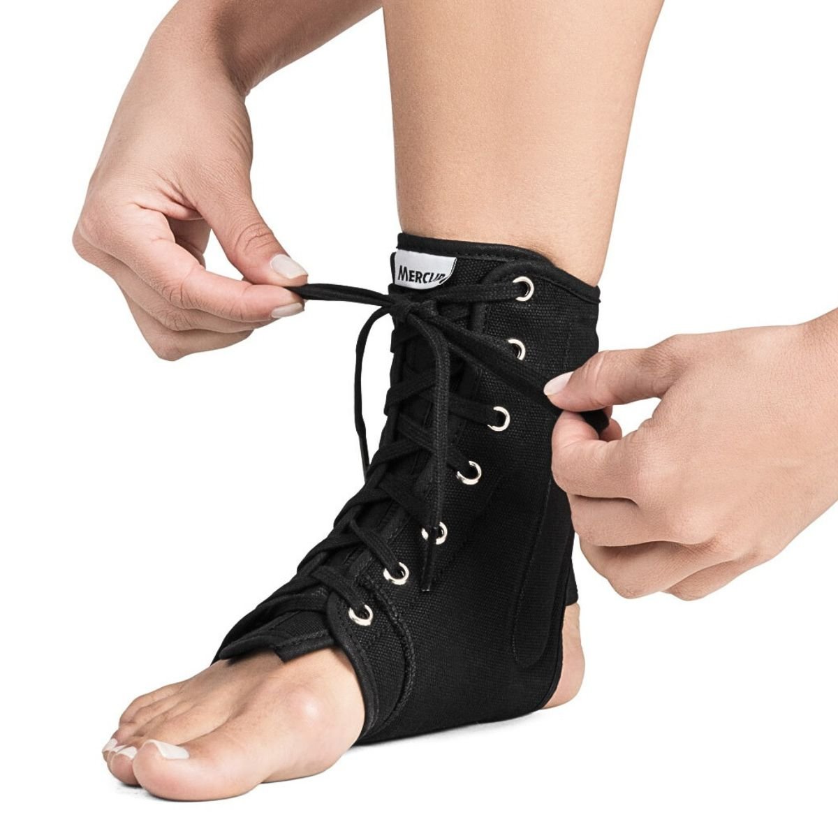 Tornozeleira em Lona com Cadarço Mercur BC0043 - FisioStore