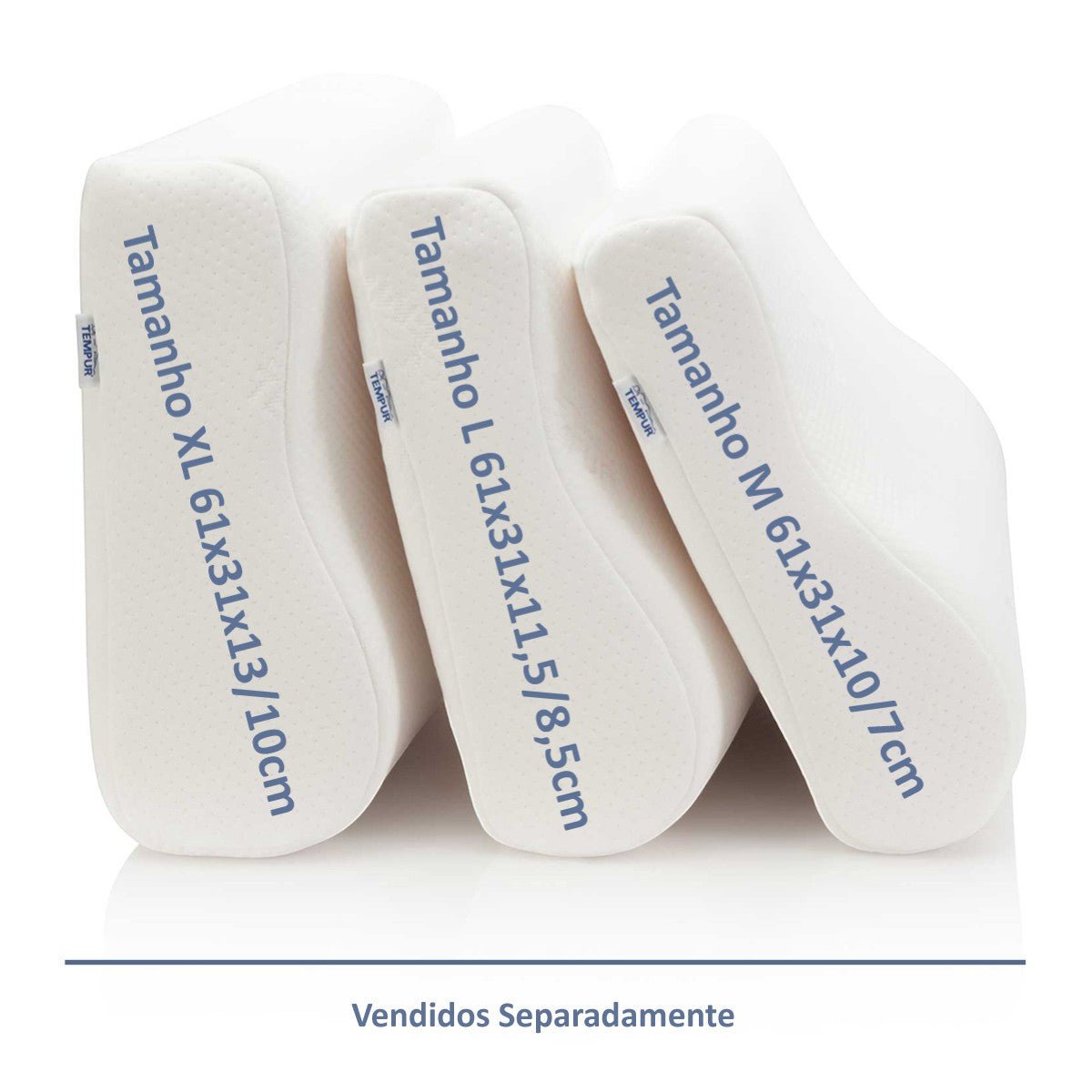 Travesseiro Tempur Original Queen XL 13/10cm - FisioStore